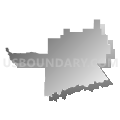 Madera Unified School District, California (Gray Gradient Fill with Shadow)
