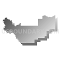 Ceres Unified School District, California (Gray Gradient Fill with Shadow)