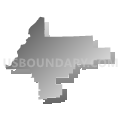 Clovis Unified School District, California (Gray Gradient Fill with Shadow)