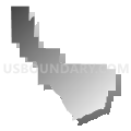 San Bernardino City Unified School District, California (Gray Gradient Fill with Shadow)