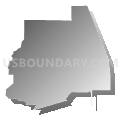 Simi Valley Unified School District, California (Gray Gradient Fill with Shadow)