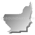 Chico Unified School District, California (Gray Gradient Fill with Shadow)