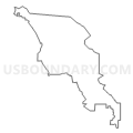 Castro Valley Unified School District, California (Light Gray Border)