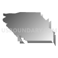 Pleasanton Unified School District, California (Gray Gradient Fill with Shadow)