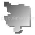 Southern Humboldt Joint Unified School District, California (Gray Gradient Fill with Shadow)