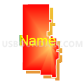 Windsor School District RE-4, Colorado (Bright Blending Fill with Shadow)