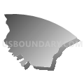 Brandywine School District, Delaware (Gray Gradient Fill with Shadow)