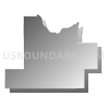Murtaugh Joint School District 418, Idaho (Gray Gradient Fill with Shadow)