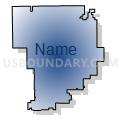 Northwestern Community Unit School District 2, Illinois (Radial Fill with Shadow)