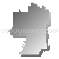 Murphysboro Community Unit School District 186, Illinois (Gray Gradient Fill with Shadow)