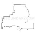Henry-Senachwine Consolidated Unit School District 5, Illinois (Light Gray Border)