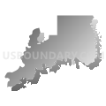 South Knox School Corporation, Indiana (Gray Gradient Fill with Shadow)