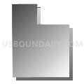 Fayette County School Corporation, Indiana (Gray Gradient Fill with Shadow)