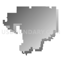 Iowa Valley Community School District, Iowa (Gray Gradient Fill with Shadow)