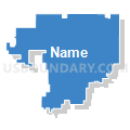 Iowa Valley Community School District, Iowa (Solid Fill with Shadow)