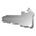 Roland-Story Community School District, Iowa (Gray Gradient Fill with Shadow)