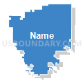 Creston Community School District, Iowa (Solid Fill with Shadow)