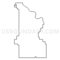 Unified School District 111, Kansas (Light Gray Border)