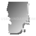 Unified School District 110, Kansas (Gray Gradient Fill with Shadow)