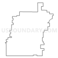 Fort Larned Unified School District 495, Kansas (Light Gray Border)