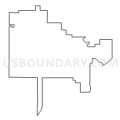 Riley County Unified School District 378, Kansas (Light Gray Border)