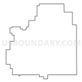 Southeast of Saline Unified School District 306, Kansas (Light Gray Border)