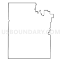 Labette County Unified School District 506, Kansas (Light Gray Border)
