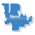 Geary County Schools Unified School District 475, Kansas (Solid Fill with Shadow)