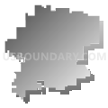 Pratt Unified School District 382, Kansas (Gray Gradient Fill with Shadow)