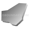 Williamsburg Independent School District, Kentucky (Gray Gradient Fill with Shadow)