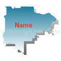 North Branch Public Schools, Minnesota (Blue Gradient Fill with Shadow)