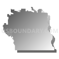 Caledonia Public School District, Minnesota (Gray Gradient Fill with Shadow)