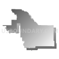 Clearbrook-Gonvick School District, Minnesota (Gray Gradient Fill with Shadow)