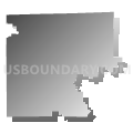 Scotland County R-I School District, Missouri (Gray Gradient Fill with Shadow)