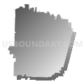 Moniteau County R-I School District, Missouri (Gray Gradient Fill with Shadow)