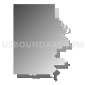 Adair County R-I School District, Missouri (Gray Gradient Fill with Shadow)