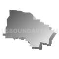 University City School District, Missouri (Gray Gradient Fill with Shadow)
