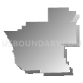 Scott County Central Schools, Missouri (Gray Gradient Fill with Shadow)