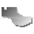 Terry K-12 Schools, Montana (Gray Gradient Fill with Shadow)