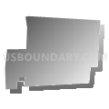 Dumont Borough School District, New Jersey (Gray Gradient Fill with Shadow)