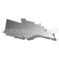 Waldwick Borough School District, New Jersey (Gray Gradient Fill with Shadow)