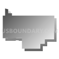 Santa Rosa Consolidated Schools, New Mexico (Gray Gradient Fill with Shadow)