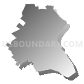 Haverstraw-Stony Point Central School District, New York (Gray Gradient Fill with Shadow)