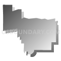 Cheektowaga Central School District, New York (Gray Gradient Fill with Shadow)