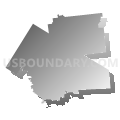 Harrisville Central School District, New York (Gray Gradient Fill with Shadow)