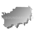 Hornell City School District, New York (Gray Gradient Fill with Shadow)