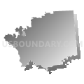 Beaver River Central School District, New York (Gray Gradient Fill with Shadow)