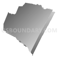 Franklin County Schools, North Carolina (Gray Gradient Fill with Shadow)