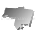 Northeastern Local School District, Ohio (Gray Gradient Fill with Shadow)