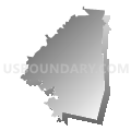 Clinton-Massie Local School District, Ohio (Gray Gradient Fill with Shadow)